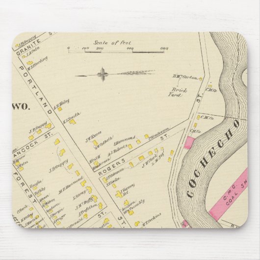 ドーバー区2号所 マウスパッド (正面)