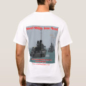 ドーバー命令小艦隊 Tシャツ (裏面)