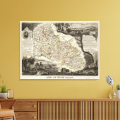 ドーバー省 キャンバスプリント (インサイチュ (リビング))