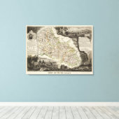 ドーバー省 キャンバスプリント (インサイチュ (ウッドフロア))