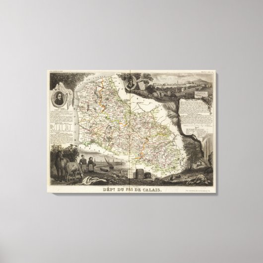 ドーバー省 キャンバスプリント (正面)