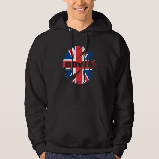 ドーバー英国国旗イギリスイギリスユニオンジャック パーカ (正面)