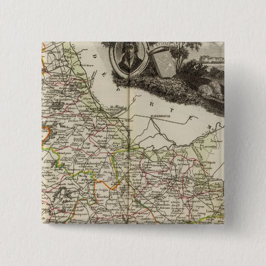 ドーバー部 缶バッジ (正面)