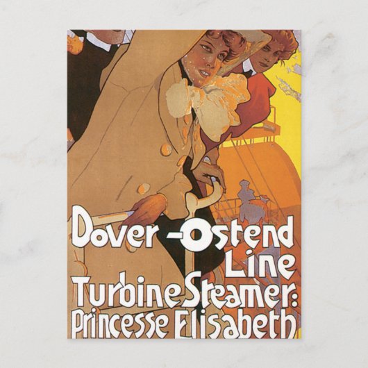 ドーバー骨線 ポストカード (正面)