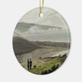 ドーバー、「旅行Arからのシェークスピアの崖から、 セラミックオーナメント (左)