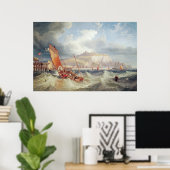 ドーバー、1857年 ポスター (ホームオフィス)