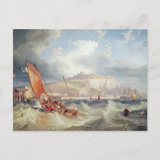 ドーバー、1857年 ポストカード (正面)