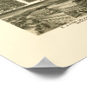 ドーバー， NJパノラママップ – 1903 ポスター (角)