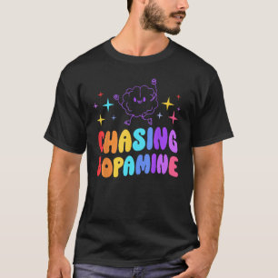 ドーパミンの精神的健康の美学を追いかける Tシャツ