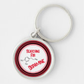 ドーパミンキーチェーンのパーソナライズされた検索 キーホルダー (正面)
