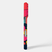 ドーパミンデコール – 明ファンキーるい花 – レトロ Case-Mate iPhoneケース (裏面 / 右)