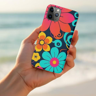 ドーパミンデコール – 明ファンキーるい花 – レトロ iPhone 11 PROケース