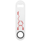 ドーパミン分子化学式 スピード栓抜き (裏面)