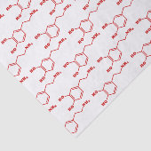 ドーパミン分子化学式 薄葉紙 (詳細)