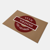 ドーパーソナライズされたマット ドアマット (アングル)