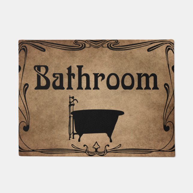 ドーパーソナライズされたマット ドアマット (正面)