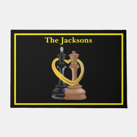 ドーパーソナライズされたマット ドアマット (正面)