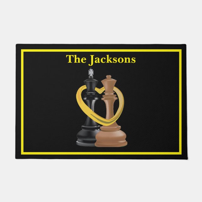 ドーパーソナライズされたマット ドアマット (正面)