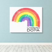 ドーパ追いかけ キャンバスプリント (インサイチュ (ウッドフロア))