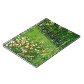 ドービーニーの庭。ビンセント・ヴァン・ゴッホ。美 ノートブック (左側)