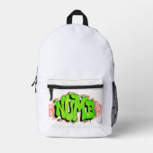 ドーピングバッグ プリントバックパック (正面)