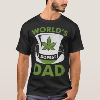 ドーピングパパ大麻雑草Tシャツ Tシャツ