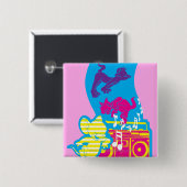 ドーピングビートハッピーフェート 缶バッジ (正面&裏面)