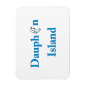 ドーフィン島標識 マグネット (縦)