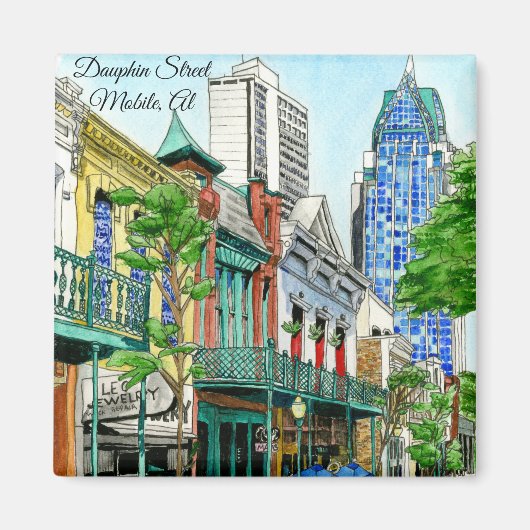 ドーフィン通り可動磁石 マグネット (正面)