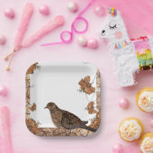 ドーブパーティープレート ペーパープレート (パーティー)