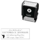 ドーブファミリー葬儀差出人住所 セルフインキングスタンプ (インサイチュ)