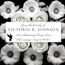 ドーブファミリー葬儀差出人住所 セルフインキングスタンプ