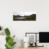 ドーブ湖、クレードルマウンテン、タスマニア ポスター (ホームオフィス)