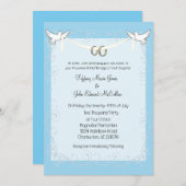 ドーブ結婚式招待状 招待状 (正面/裏面)