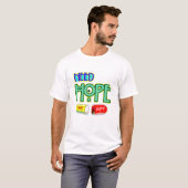 ドープではなく希望を Tシャツ (正面フル)