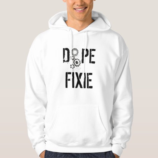 ドープ塗料Fixie パーカ (正面)