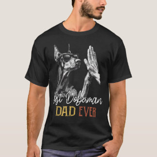 ドーベルマンを愛する最高の父 Tシャツ