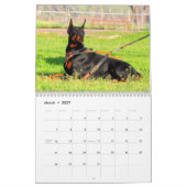 ドーベルマン犬のカレンダー2012年 カレンダー (3月 2027)