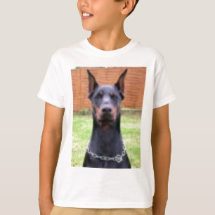 ドーベルマン犬のワイシャツ Tシャツ
