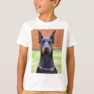 ドーベルマン犬のワイシャツ Tシャツ