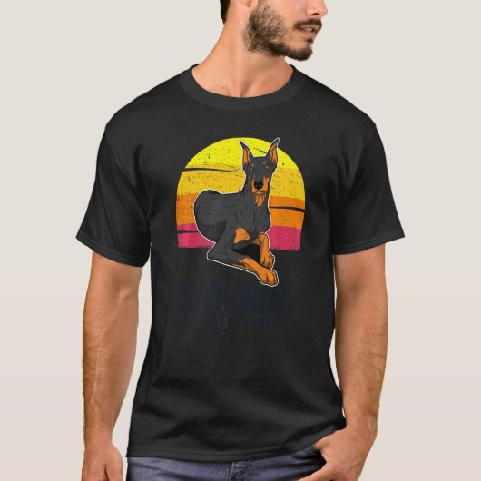 ドーベルマン犬の品種 100 Tシャツ (正面)