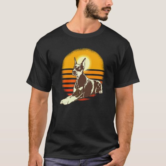 ドーベルマン犬の品種 22 Tシャツ (正面)