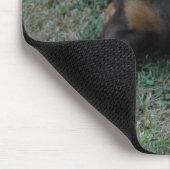 ドーベルマン犬の子犬のmousepad マウスパッド (コーナー)