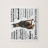 ドーベルマン犬の特性のジグソーパズル ジグソーパズル (縦)