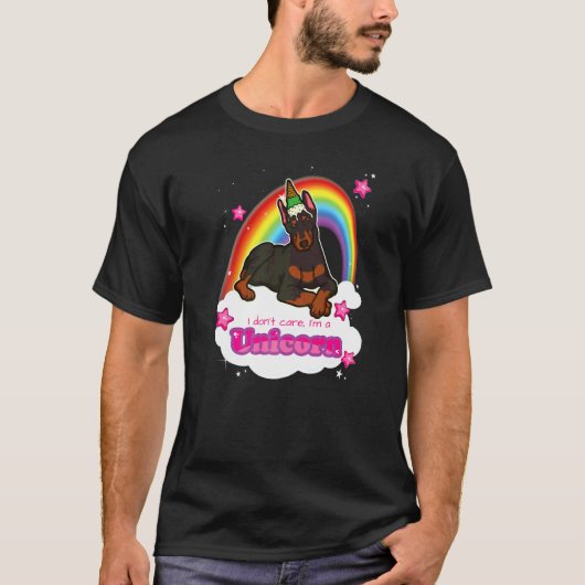 ドーベルマン犬の種類 21 Tシャツ (正面)