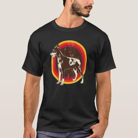 ドーベルマン犬の種類 23 Tシャツ (正面)