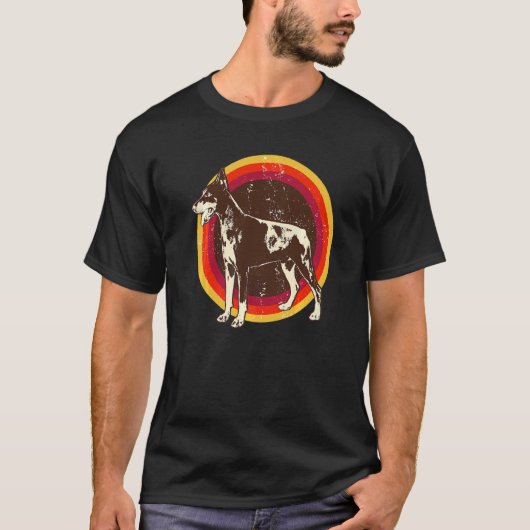 ドーベルマン犬の種類 23 Tシャツ (正面)
