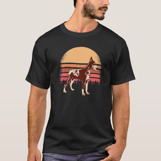 ドーベルマン犬の種類 27 Tシャツ (正面)