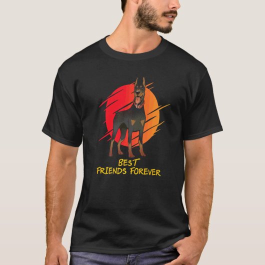ドーベルマン犬の種類 30 Tシャツ (正面)
