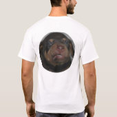 ドーベルマン犬の規則 Tシャツ (裏面)